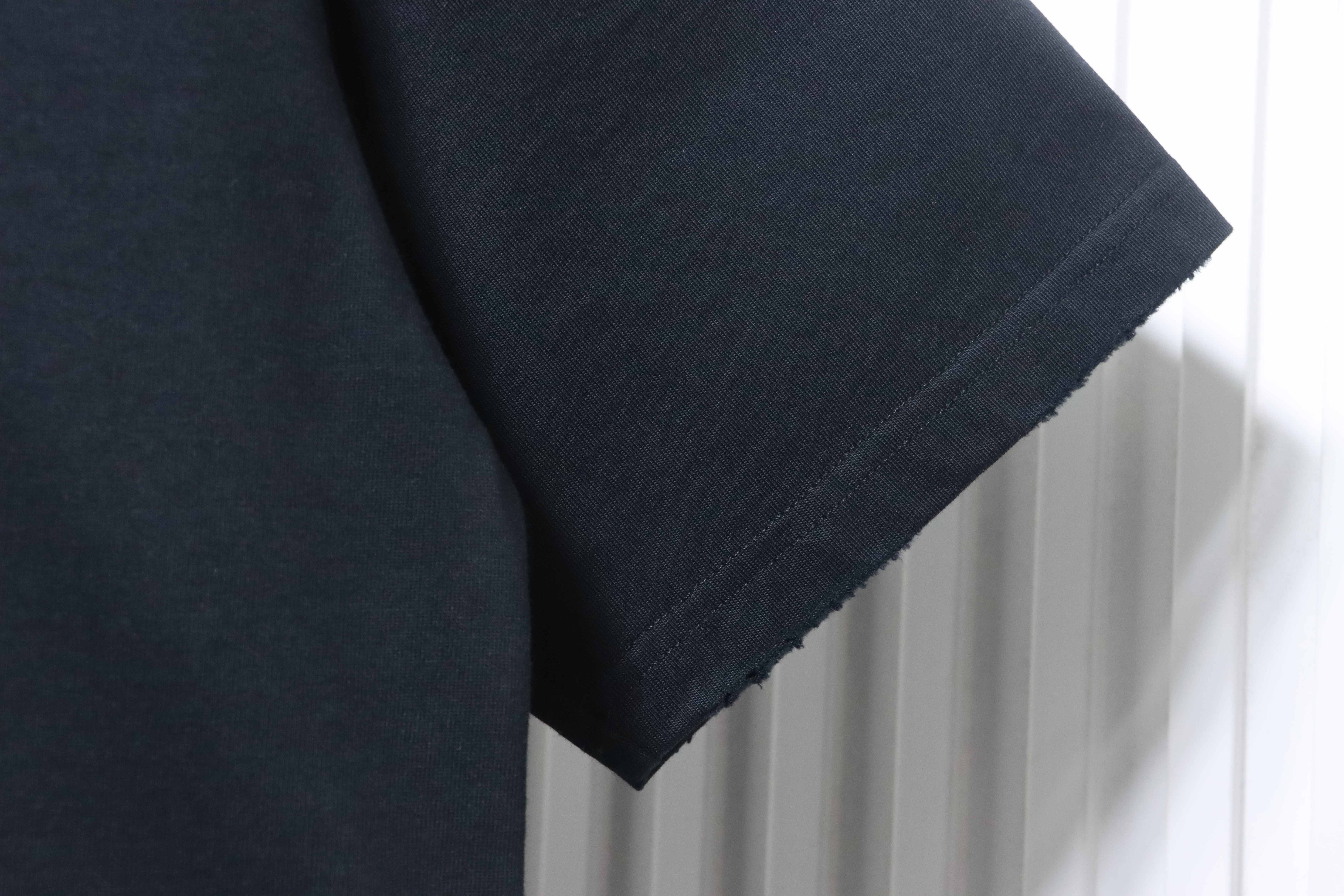 Balenciaga Patch Embroidered T-Shirt YL #160 Black