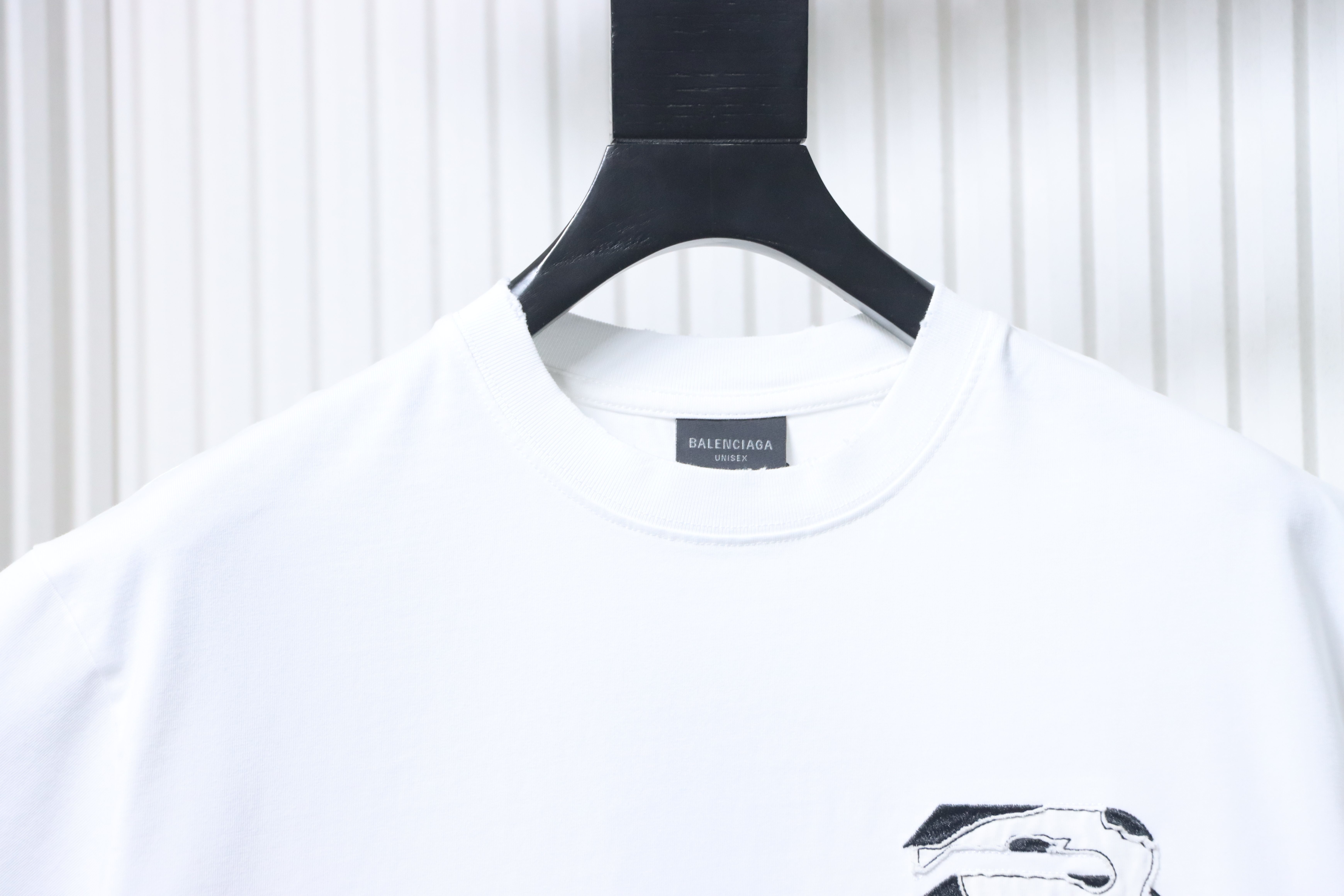 Balenciaga Patch Embroidered T-Shirt YL #160 White
