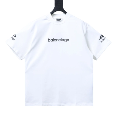 Balenciaga Ski Collection T-shirt YL#150 White 01