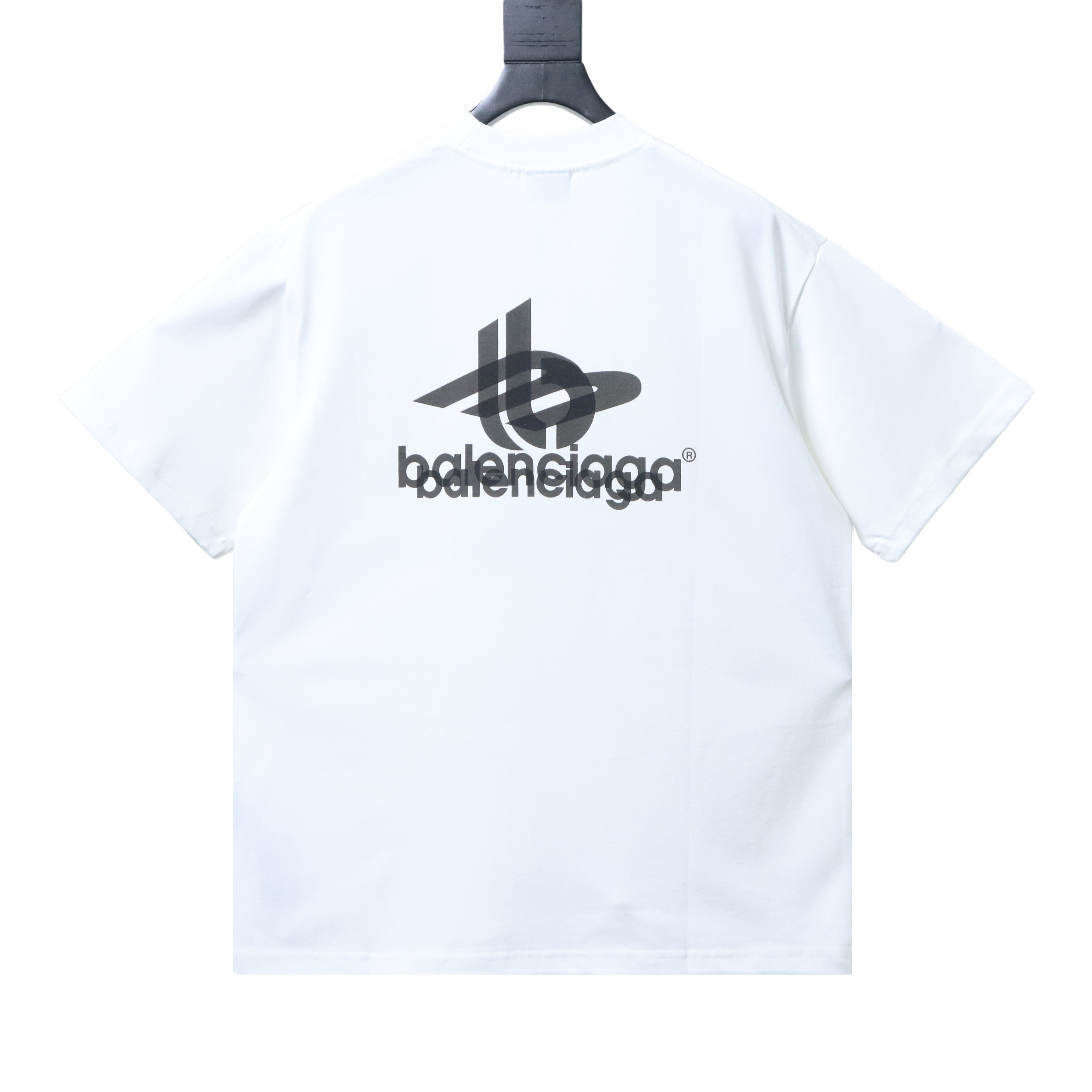 Balenciaga Tape Printed Ghost T-Shirt YL #140 White