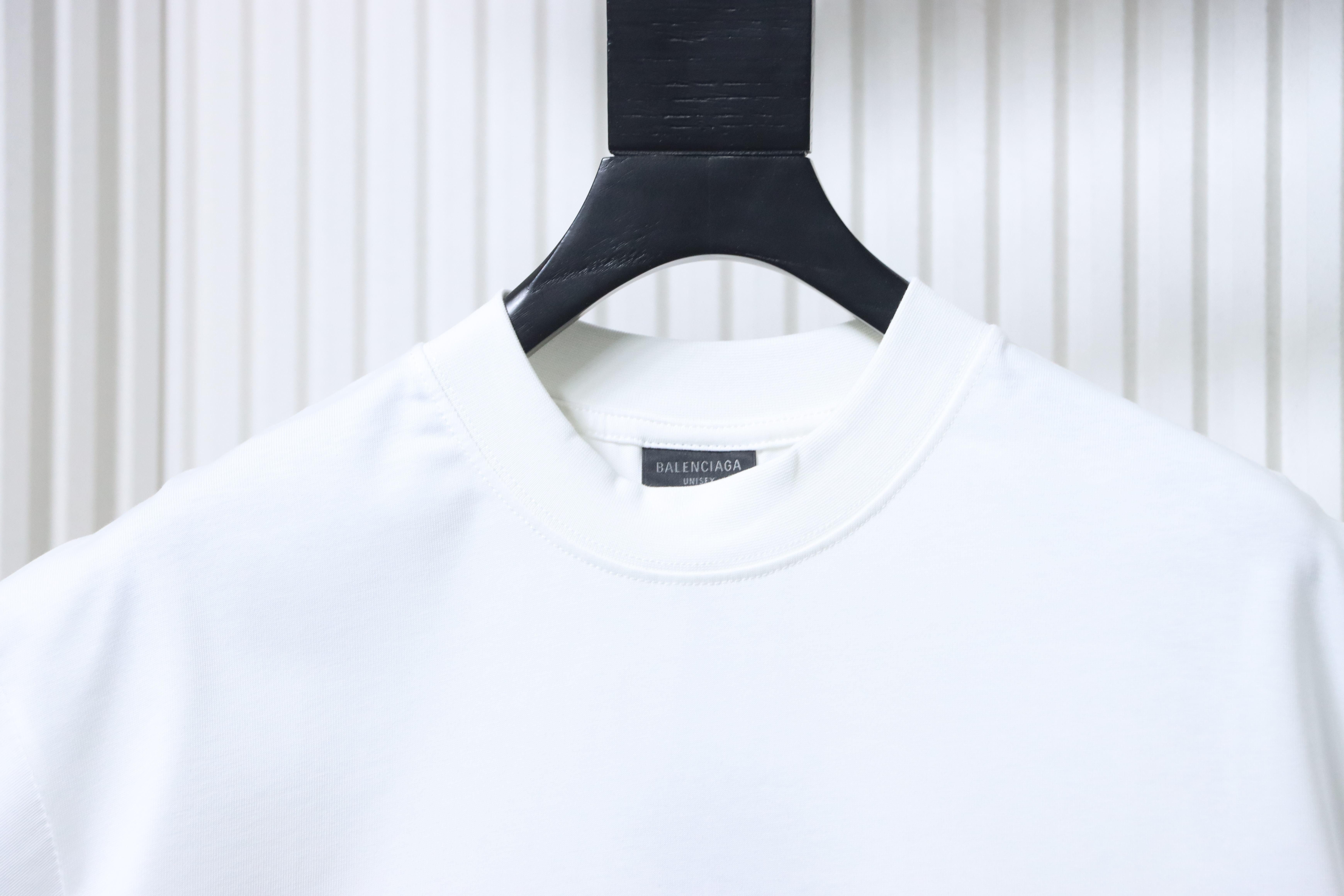 Balenciaga Tape Printed Ghost T-Shirt YL #140 White