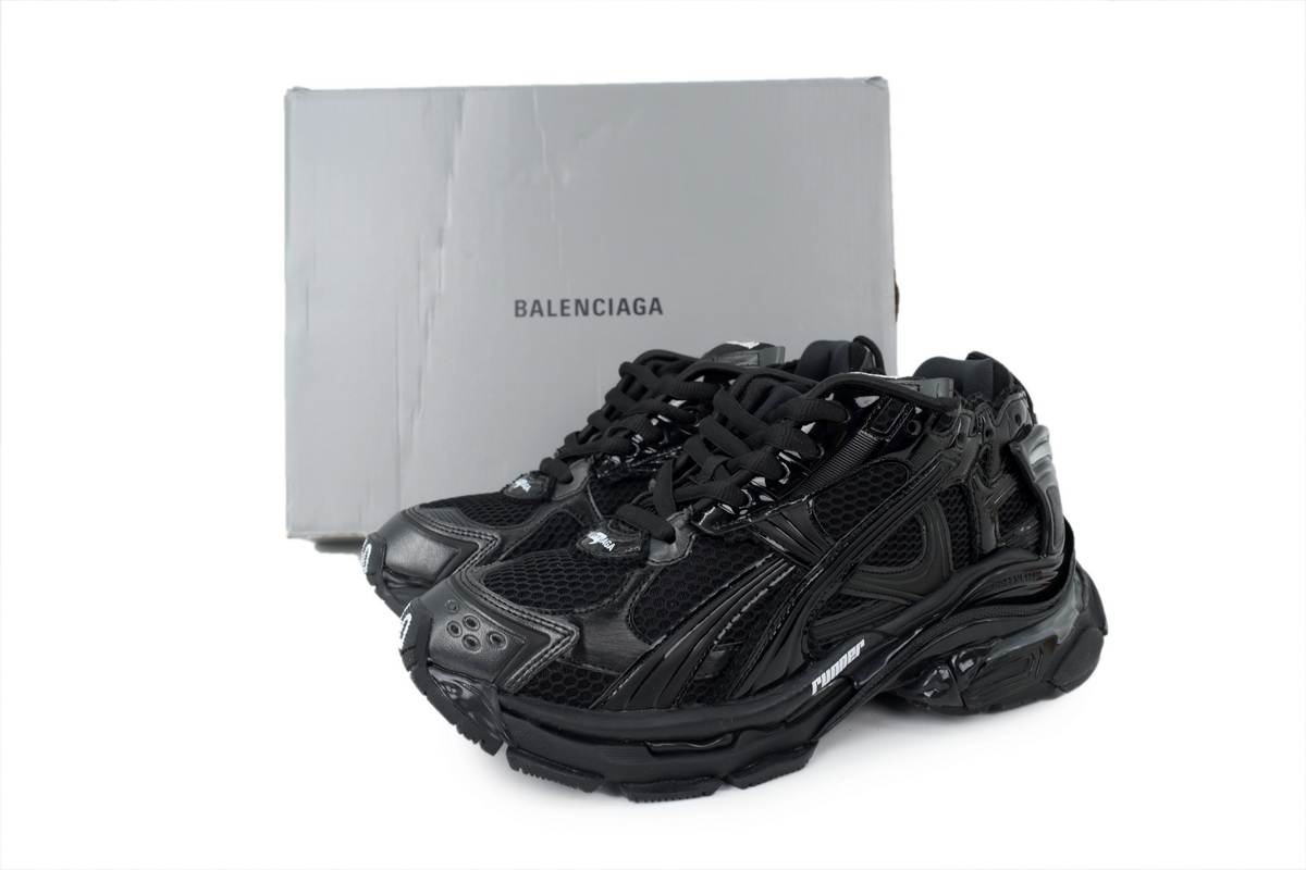 【Flash Sale】Balenciaga Runner LED Sneaker Black