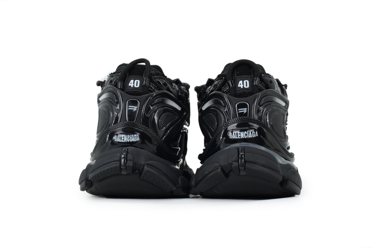 【Flash Sale】Balenciaga Runner LED Sneaker Black