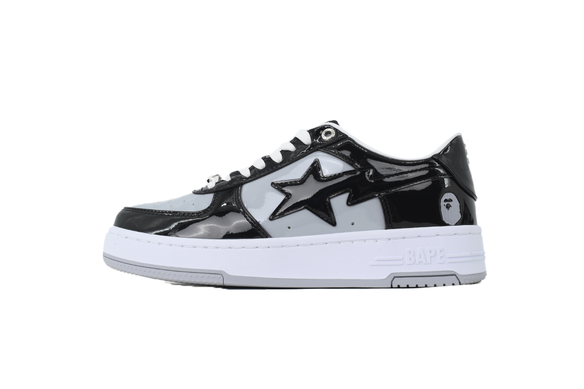 A Bathing Ape Bape Black Light Gray OXZ-SHMX30-4911P