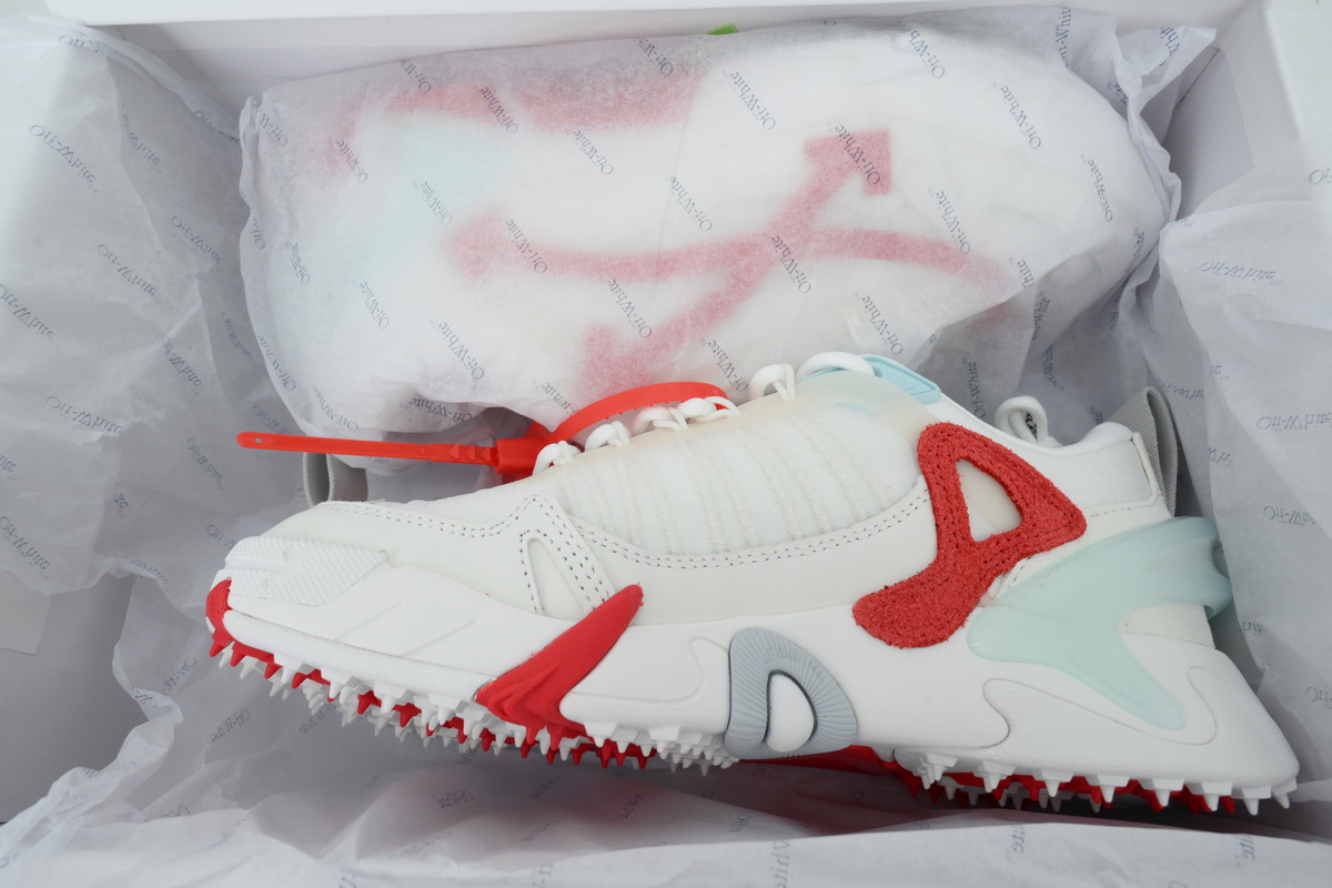 Off-White ODSY White Red OMIA190S 23FAB00 10125