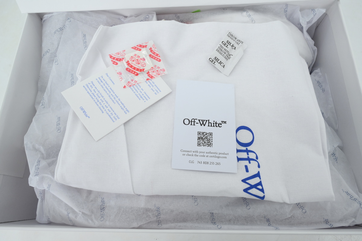 Off-White ODSY White Red OMIA190S 23FAB00 10125