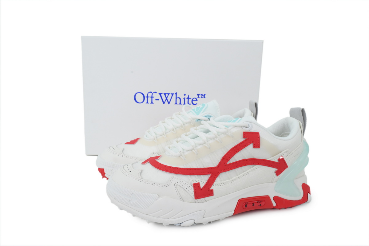 Off-White ODSY White Red OMIA190S 23FAB00 10125