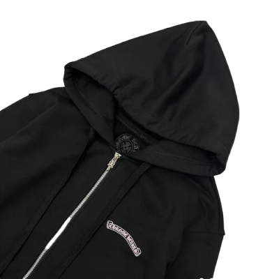 Chrome Hearts Deadly Doll Cemetery Crosses Hoodie Black 02