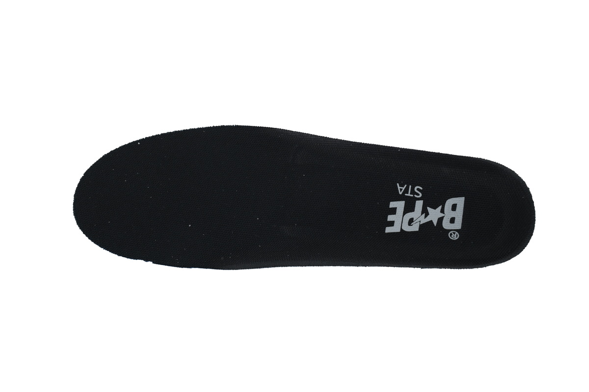 A BATHING APE Carbon Ash Black And White OXZ-SHM19-13030