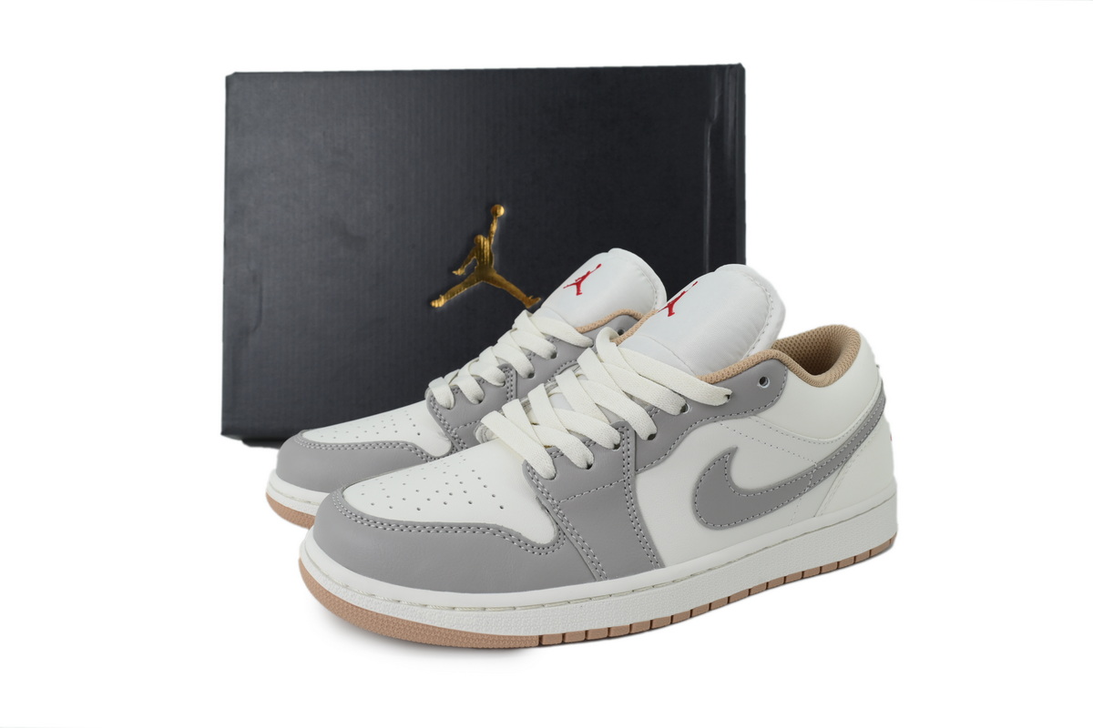 Air Jordan 1 Low 'Sail College Grey' 553558-169