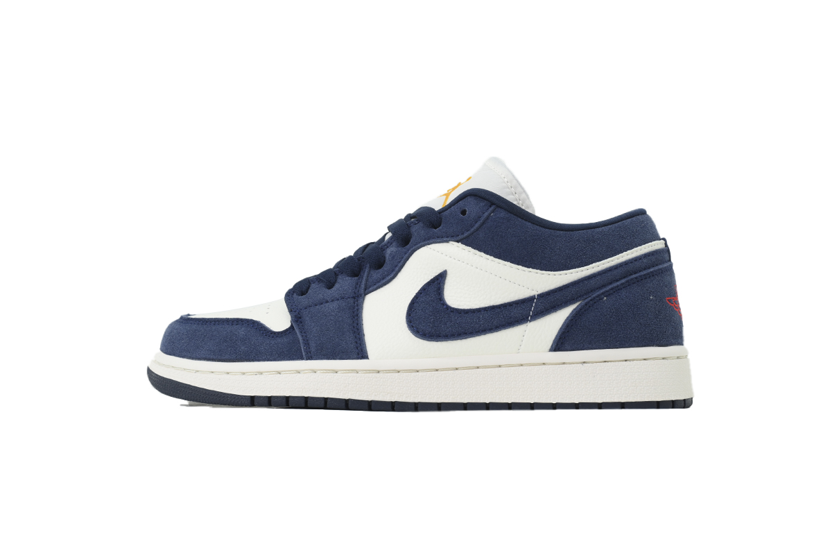 Air Jordan 1 Low SE 'Obsidian University Gold' IO7448-400