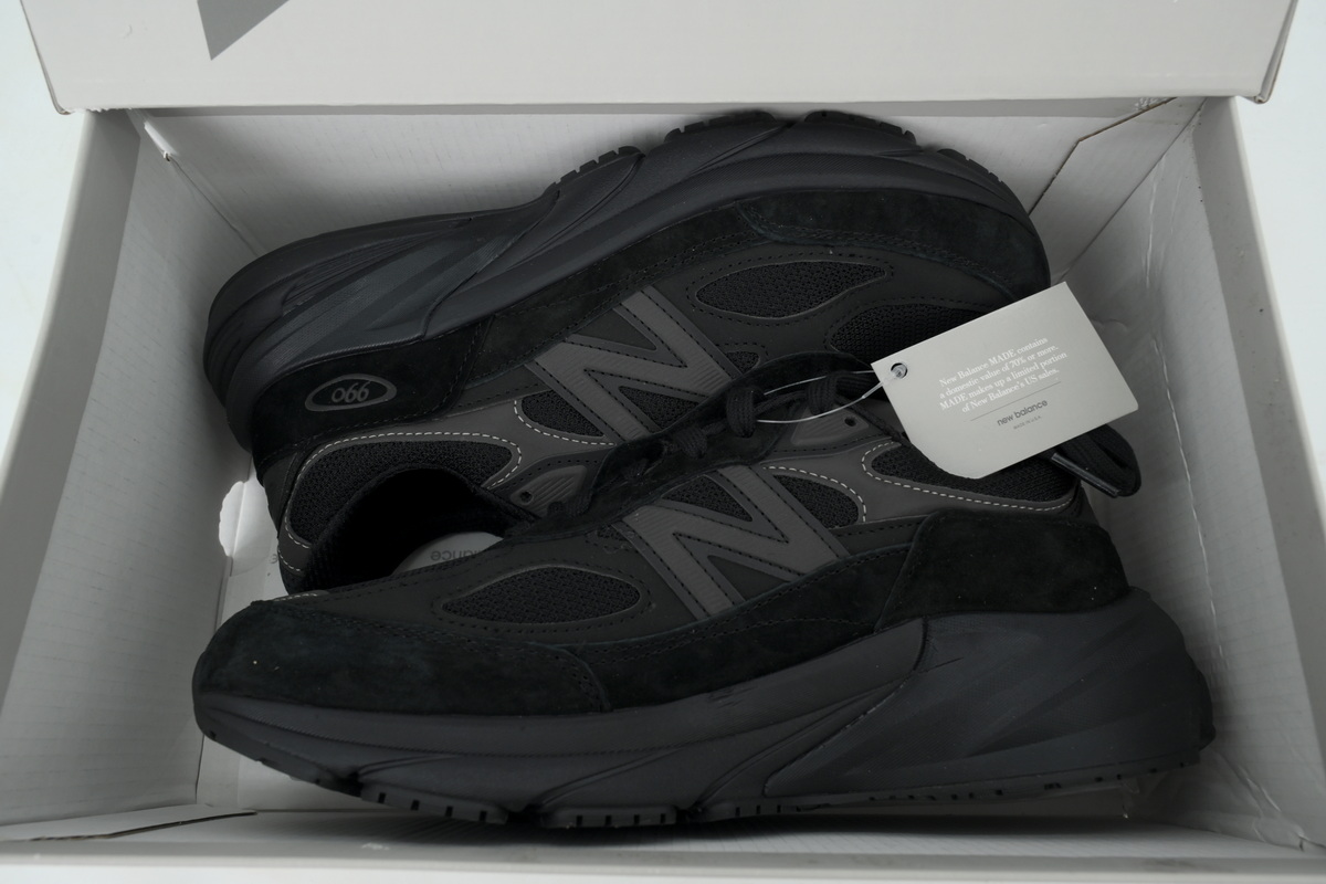 New Balance 990v6 Made in USA 'Triple Black'