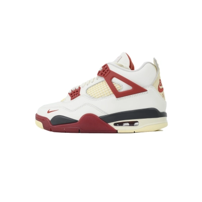 TOP Version Air Jordan 4 Retro White Brick IQ8055-100 01