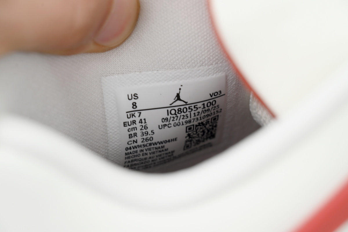 TOP Version Air Jordan 4 Retro White Brick IQ8055-100