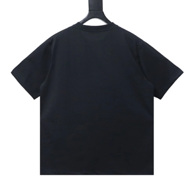 Ami 26SS Panda Round Neck T-shirt Black 02