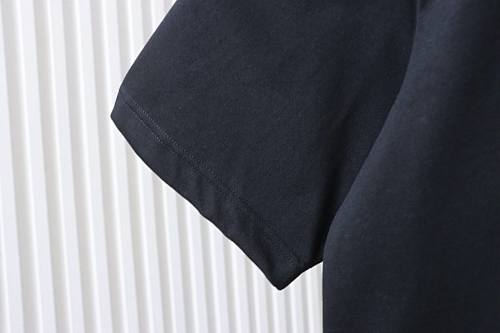 Ami 26SS Panda Round Neck T-shirt Black