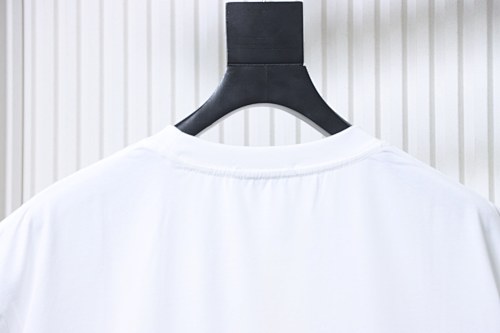 Ami 26SS Panda Round Neck T-shirt White