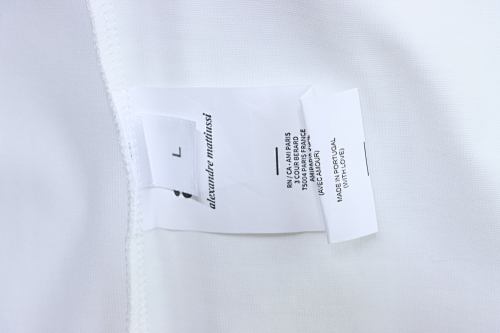 Ami 26SS Panda Round Neck T-shirt White