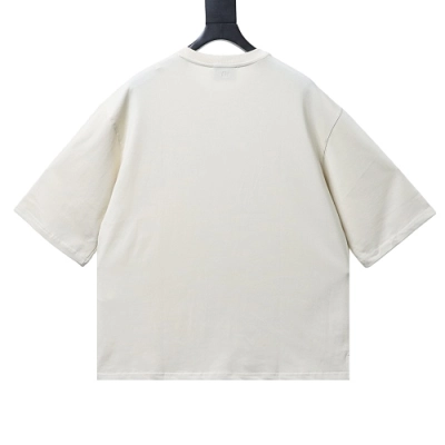 AMI Floral T-shirt Apricot 02