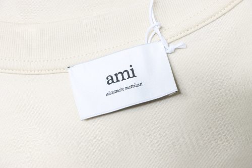 AMI Floral T-shirt Apricot