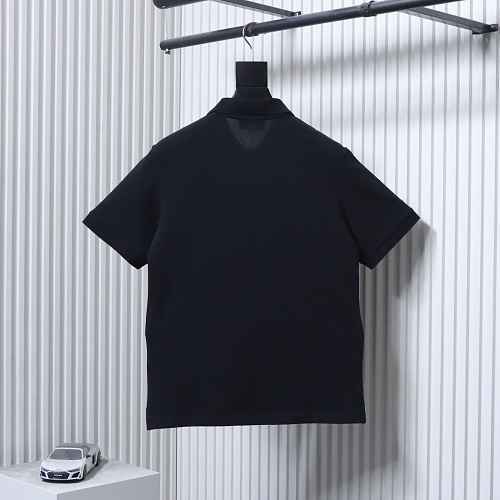 Ami Paris Classic Love Embroidered Polo Short Sleeve Black