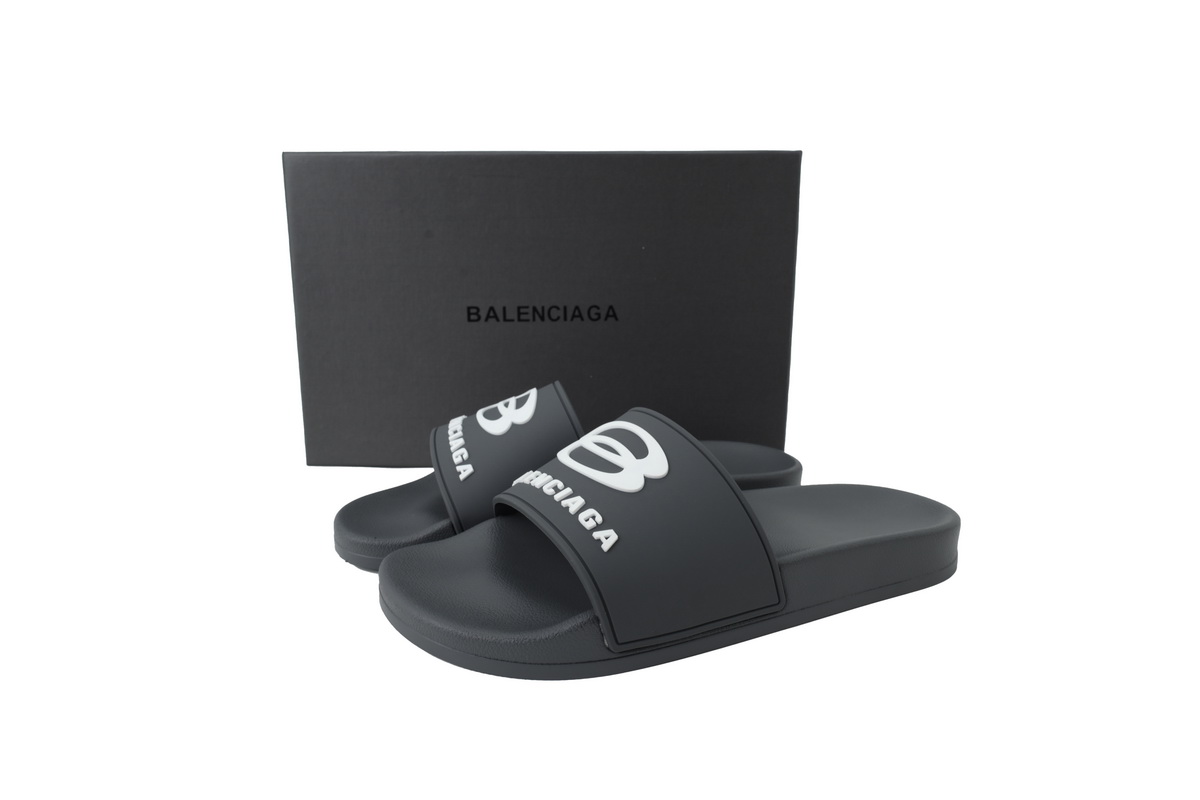 Balenciaga Pool Slide Grey