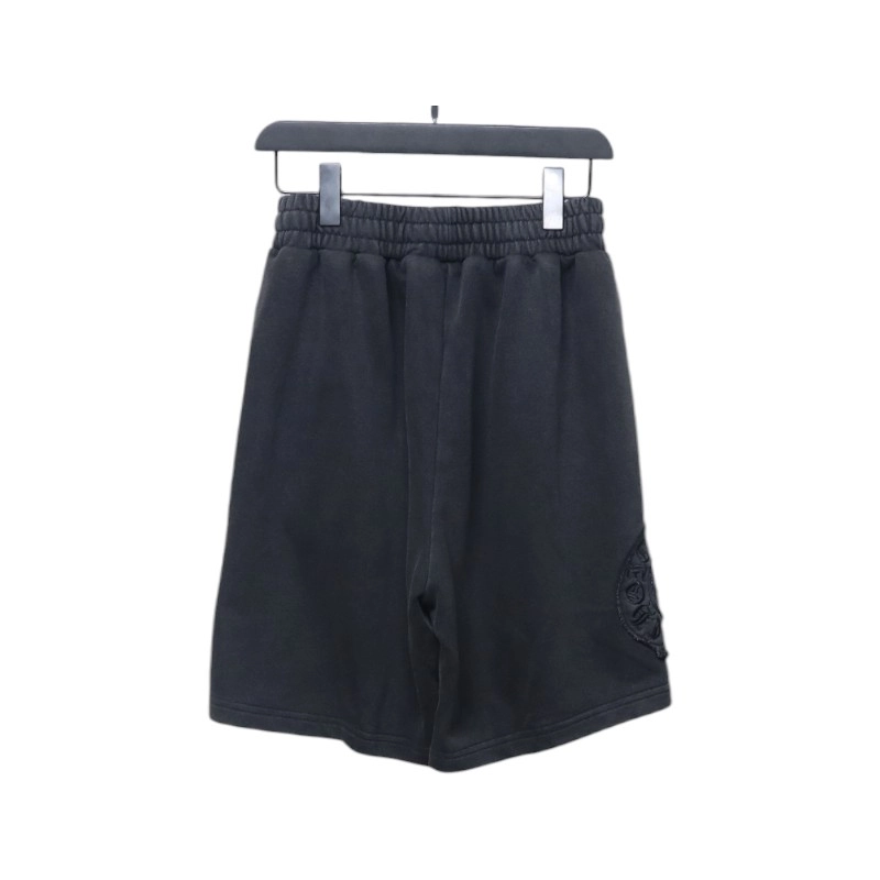 	 BAPE x Chrome Hearts T-shirt 'Black' + Chrome Hearts Distressed Embroidery Shorts