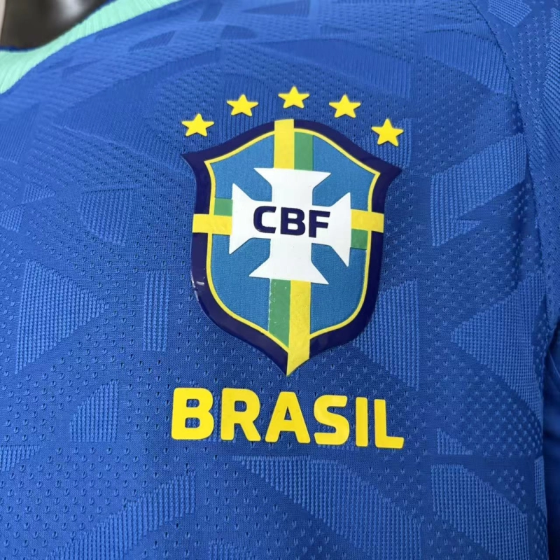 2026 Brazil Blue Player Version Jersey