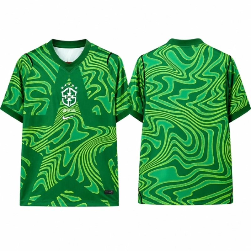 2026 Brazil Goalkeeper Home Jersey