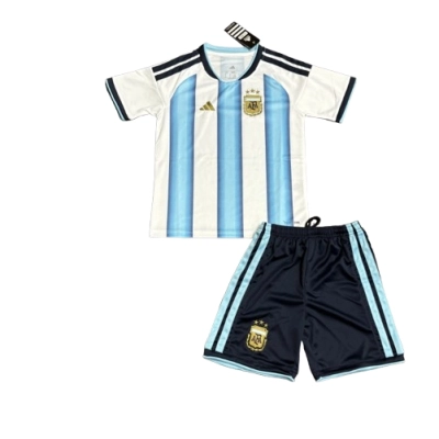 2026 Kids Argentina Home Jersey 01