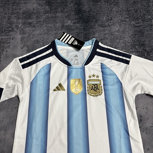 2026 Kids Argentina Home Jersey Long-Sleeved