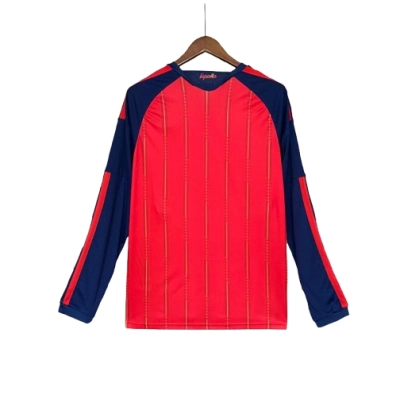 2026 Long-sleeved Spain Home Jersey 02
