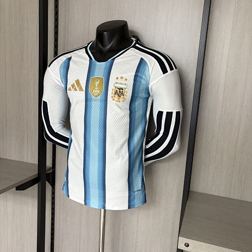 2026 Player Version Long-sleeved Argentina Home Jersey