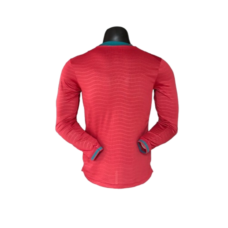 2026 Player Version Portugal Home Jersey Long Sleeve