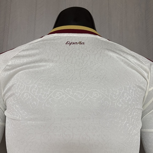 2026 Player version Spain Away Jersey Long Sleeve