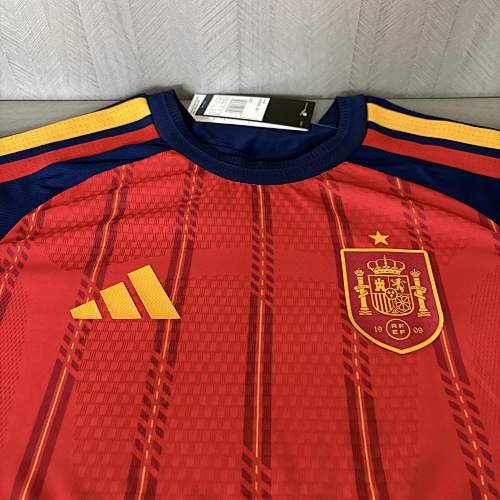 2026 Player Version Spain Home jersey Long-sleeved