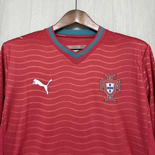 2026 Portugal Home Jersey Long-sleeved