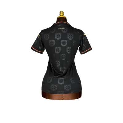2026 Women's Portugal Special Edition Black Jersey 02