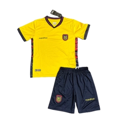 2026 Kids Ecuador Home Jersey 01