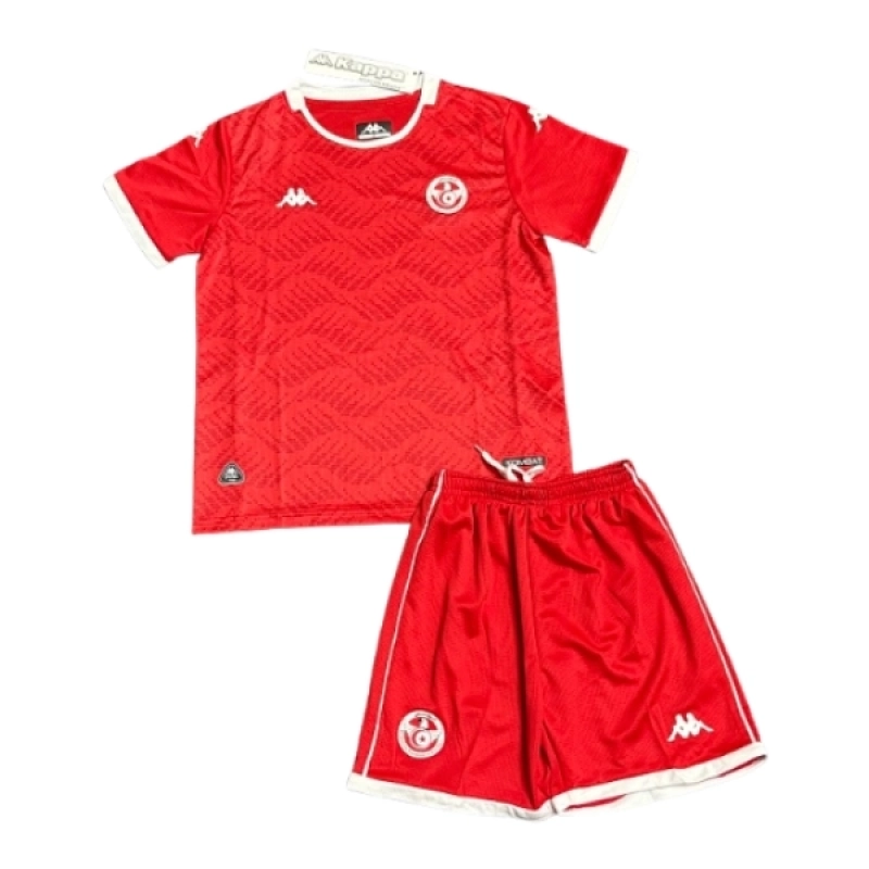 2026 Kids Tunisia Home Jersey