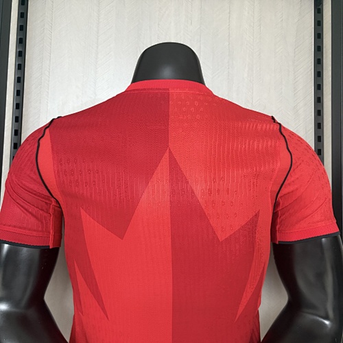 2026 Player version Canada home jersey
