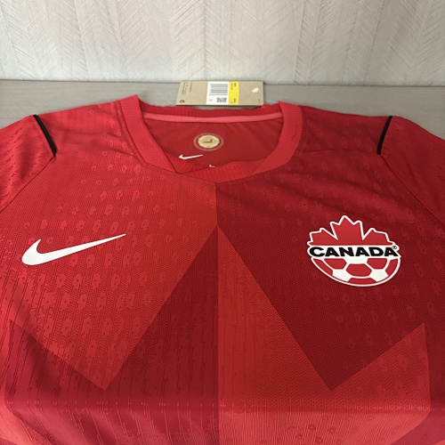 2026 Player version Canada home jersey