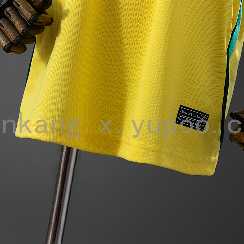 2026 Brazil Home Kids Kit Jersey