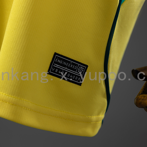 2026 Brazil Home Kids Kit Jersey