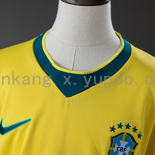 2026 Brazil Home Kids Kit Jersey