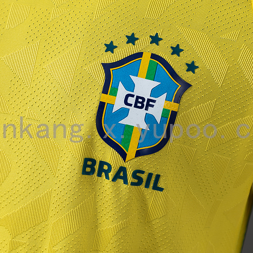 Brazil 2026 Home Player Version Long-Sleeve Jersey