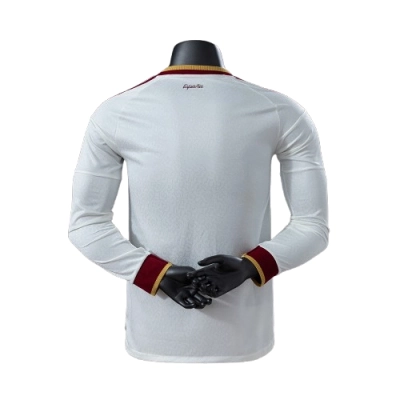 Spain 2026 Away Player Version Long Sleeve Jersey 02