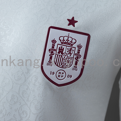 Spain 2026 Away Player Version Long Sleeve Jersey