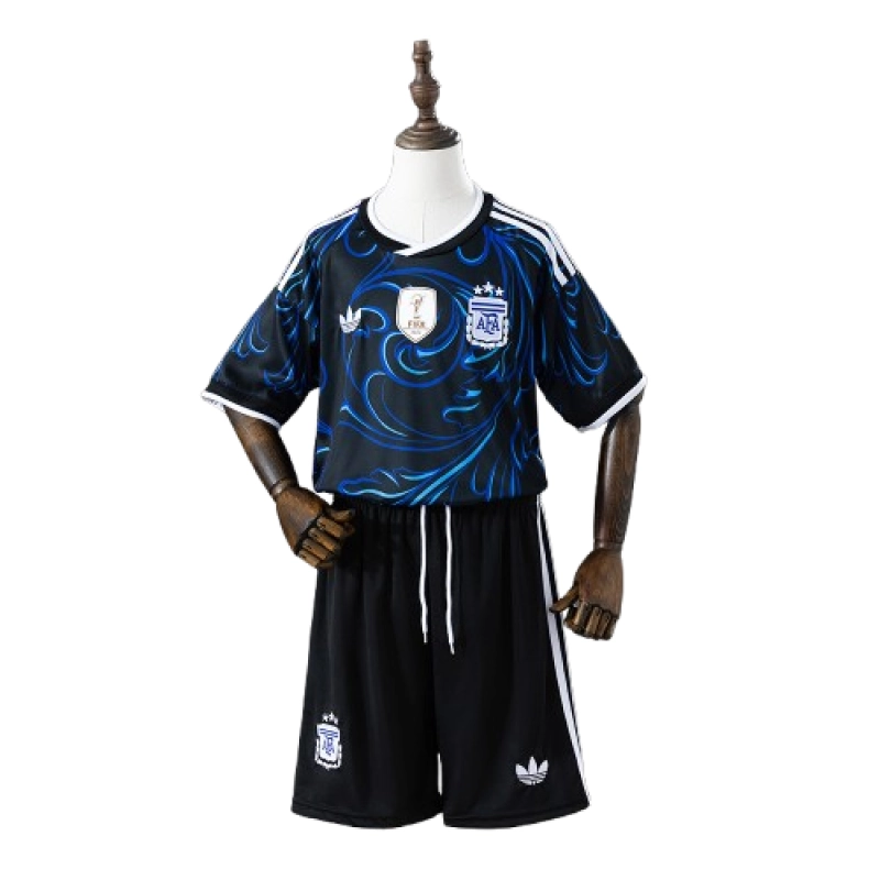 2026 Argentina Away Kids Kit Jersey