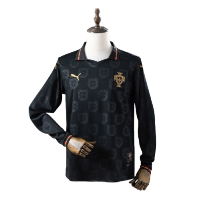 2026 Portugal Special Edition - Black Panther Long-Sleeve Jersey 01